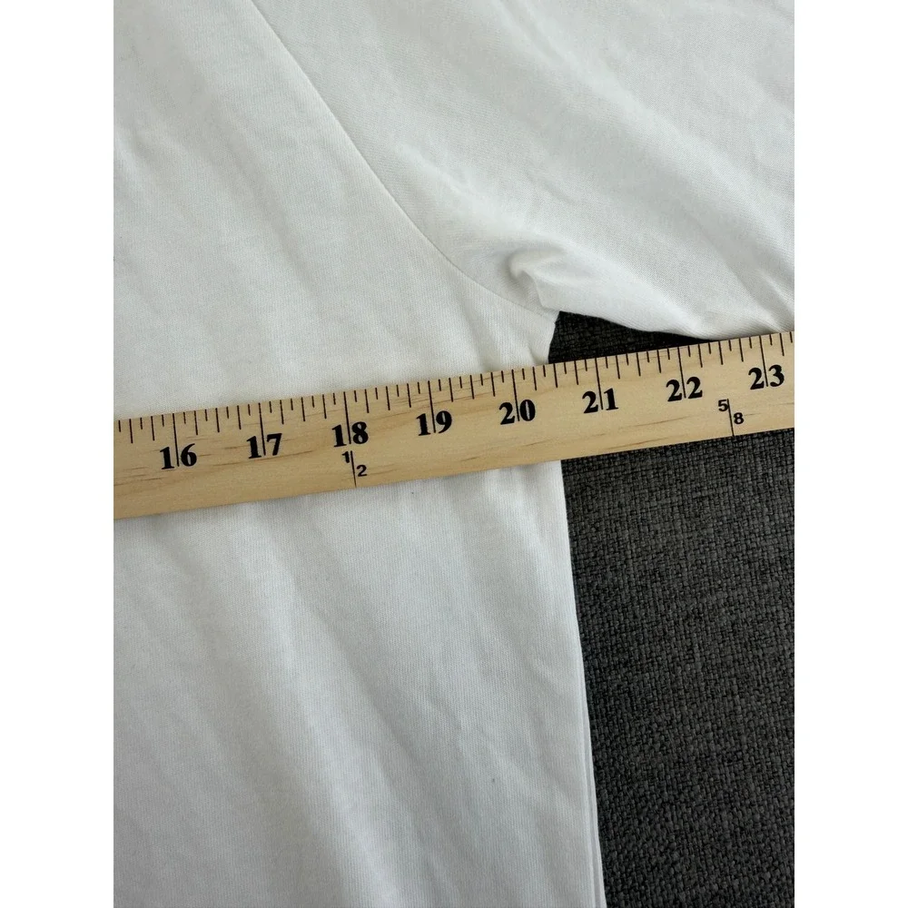 Adidas Originals Mens 3-Stripes Tee White Black Trefoil T-Shirt IA4846 M